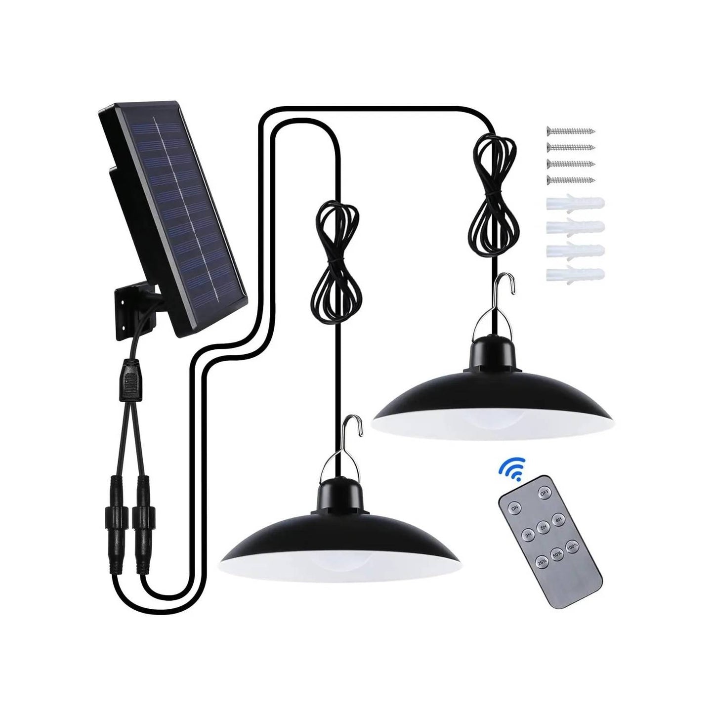 Lámpara Solar Led Colgante / 240w